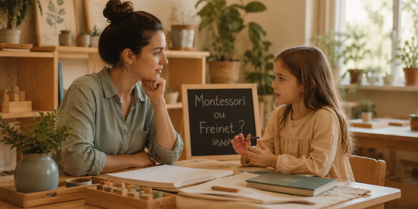Montessori ou Freinet : et si la vraie question était ailleurs ?