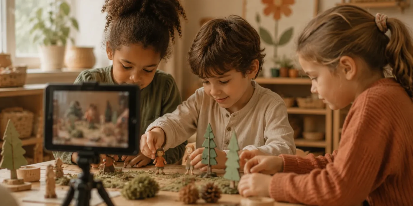 Activité stop-motion avec des enfants : la patience filmée