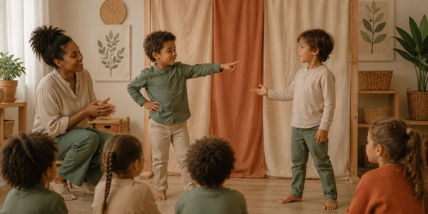 Activité théâtre-forum avec des enfants : rejouer pour mieux faire