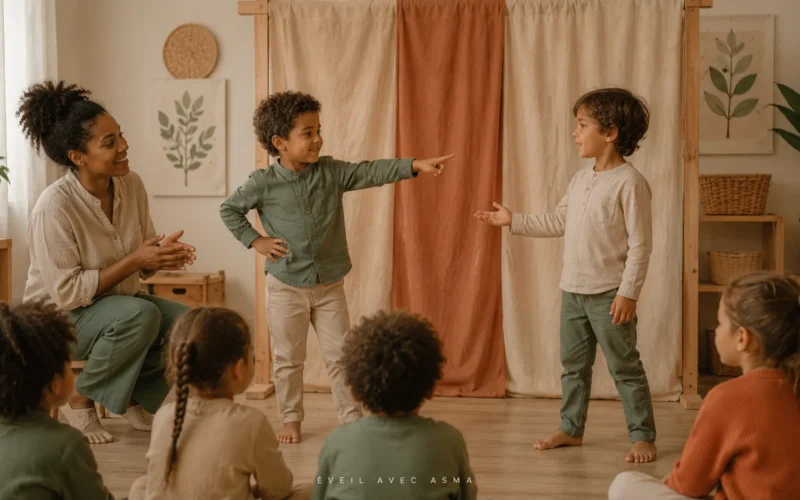 Activité théâtre-forum avec des enfants : rejouer pour mieux faire