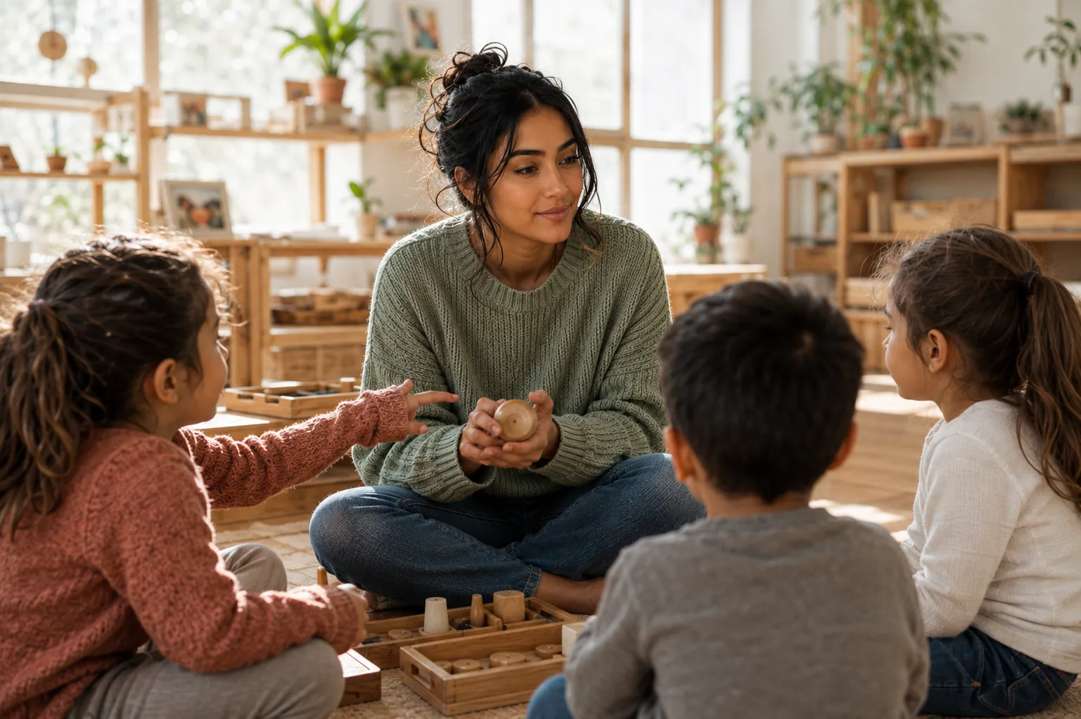 Asma en atelier avec des enfants