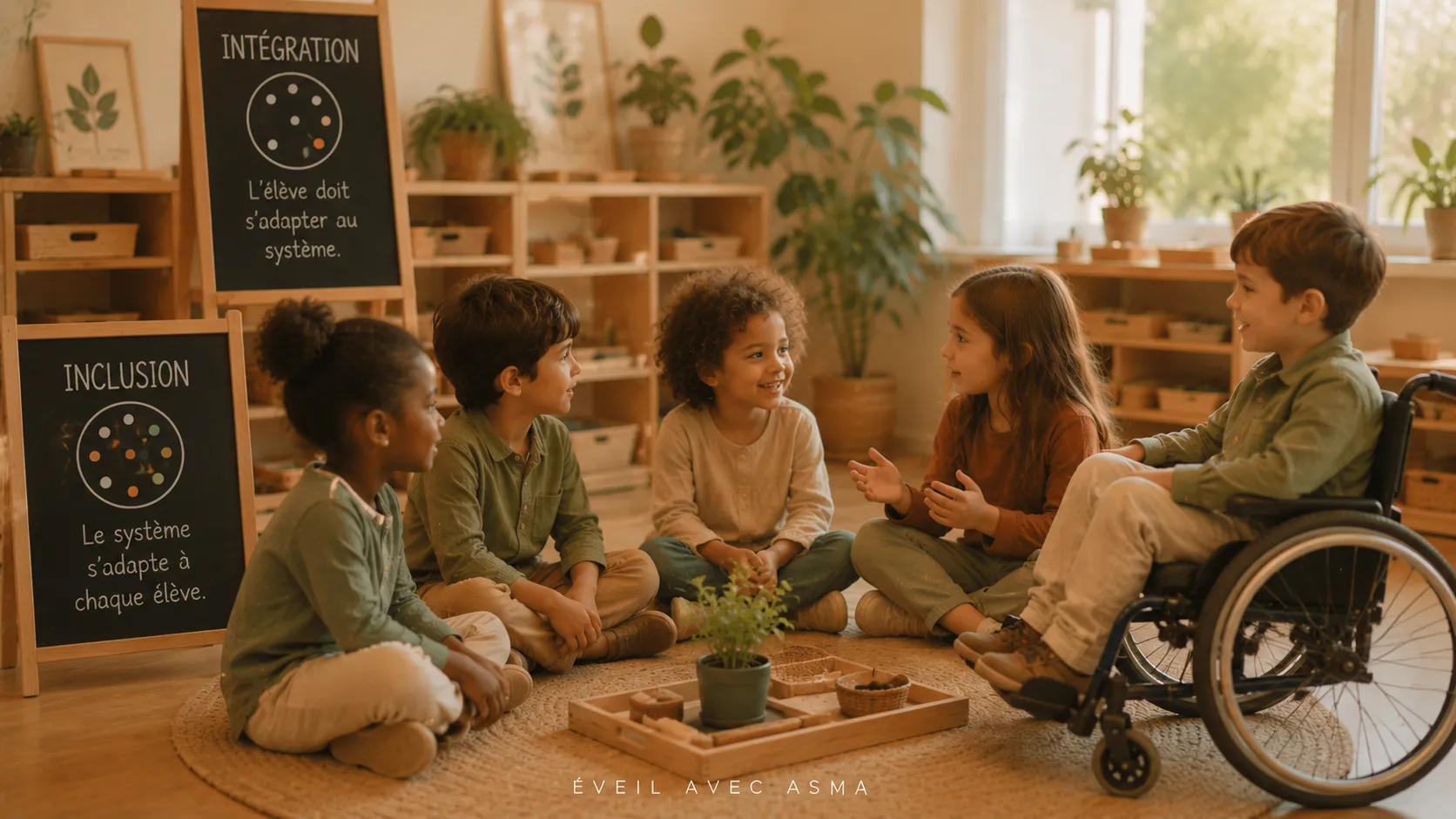 différence entre intégration et inclusion eveil avec asma
