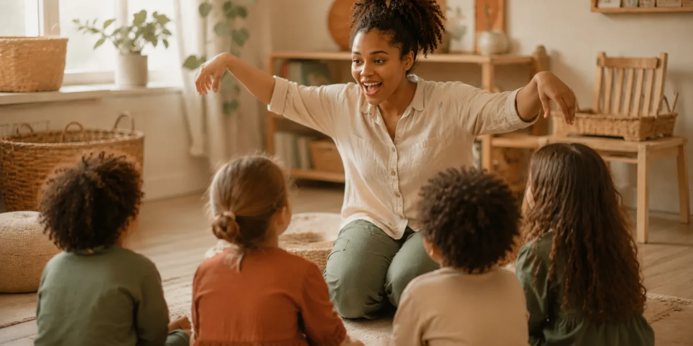 Le conte animé chez l&rsquo;enfant : raconter avec le corps