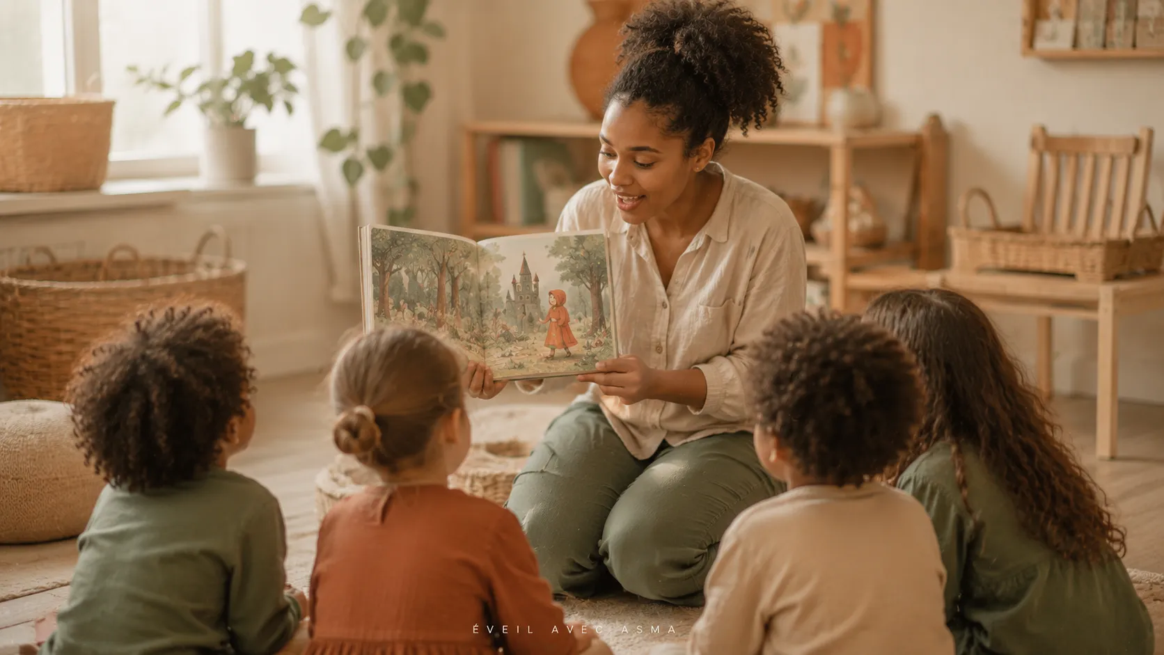 le conte animé chez l’enfant lecture simple