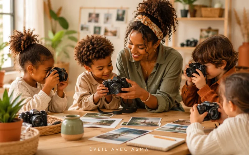 Créer un atelier photo avec des enfants : changer le regard