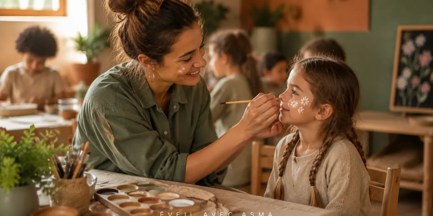Maquillage bio pour enfants : ce que le geste cache